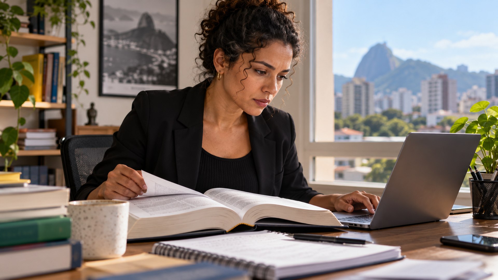 Profissional pesquisa a Classificação Brasileira de Ocupações