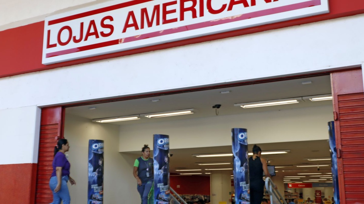 Fachada de loja da Americanas