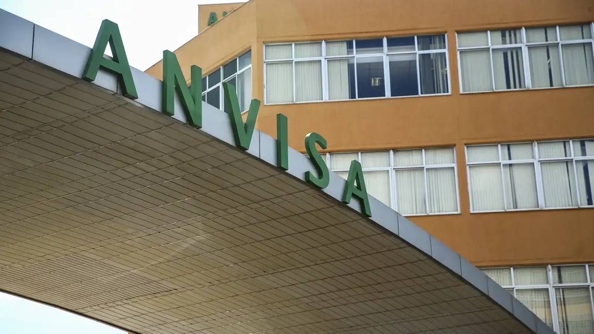 Fachada da sede da Agência Nacional de Vigilância Sanitária, em foto de arquivo