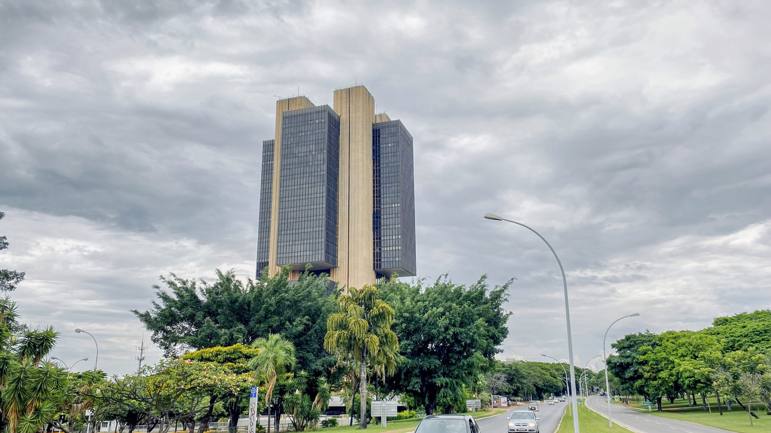 Fachada do Banco Central do Brasil em Brasília.